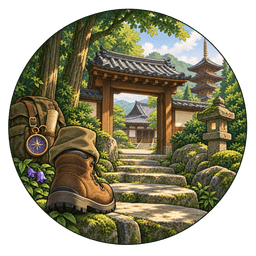 称号『寺院初心者』の専用イラスト