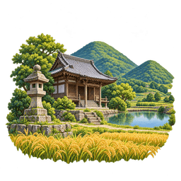 讃岐一国歴史探訪の専用イラスト